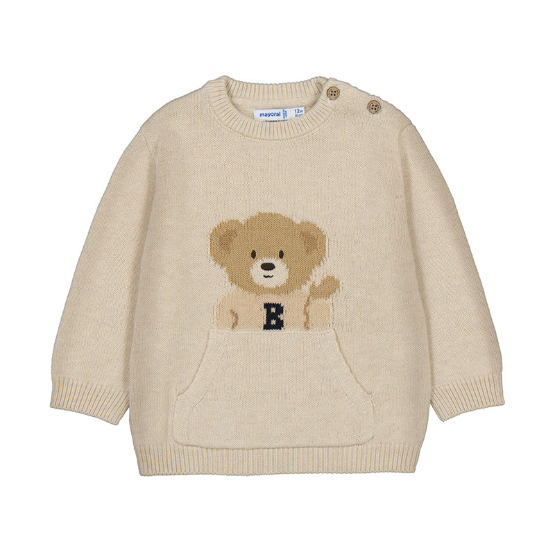 Mayoral : Boys Teddy Bear Sweater