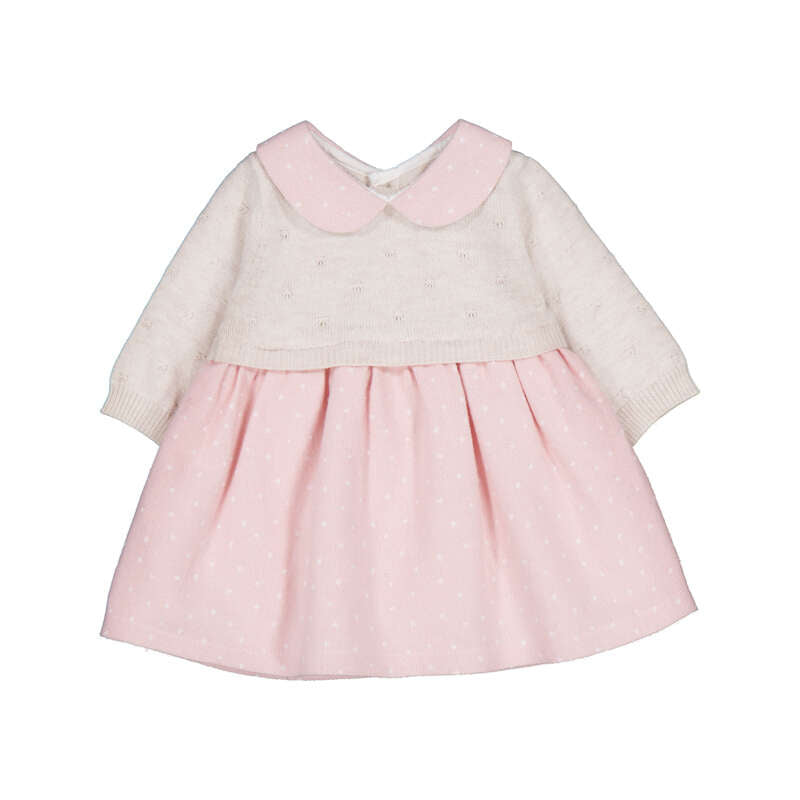 Mayoral : Combined Knit dress