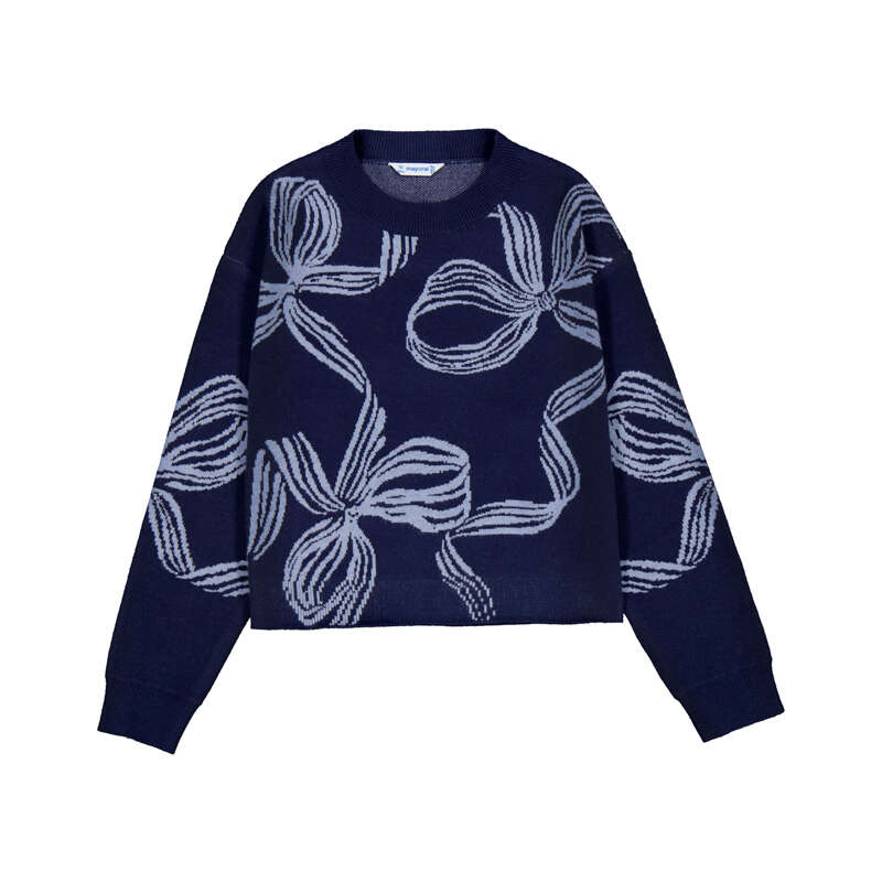Mayoral : Bow-detail sweater