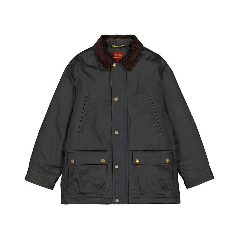 Mayoral : Washed waxed coat