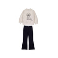 Mayoral : Drawstring fleece leggings set