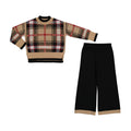 ABEL & LULA: knit pant set