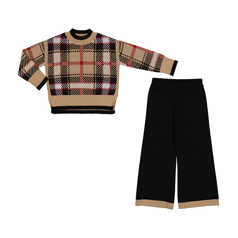 ABEL & LULA: knit pant set