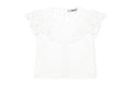 DK: White Sleeve Lace Blouse