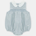 Martin Aranda: Short Romper Woven Striped Milton