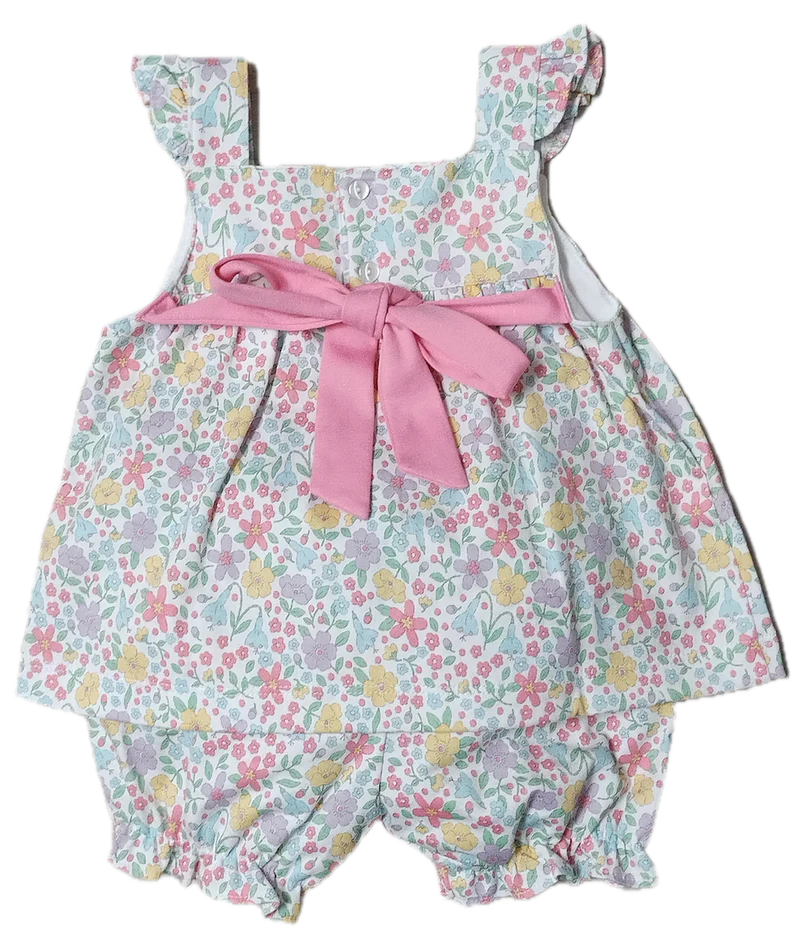 Marco & Lizzy 2 PC BLOOMER SET SPRING MEADOWS