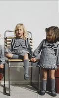 COCOTE: Vestido cuadros infantil