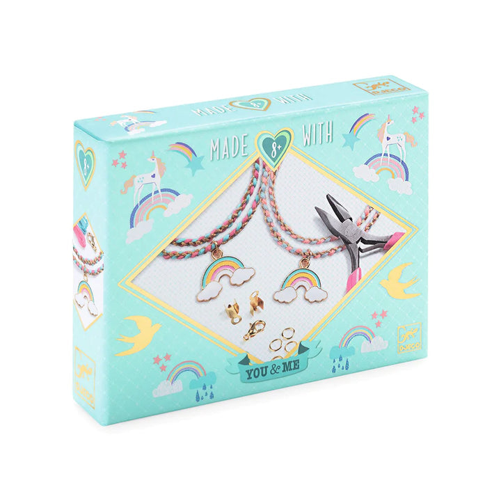 DJECO: LGA Beads Rainbow Kumihimo