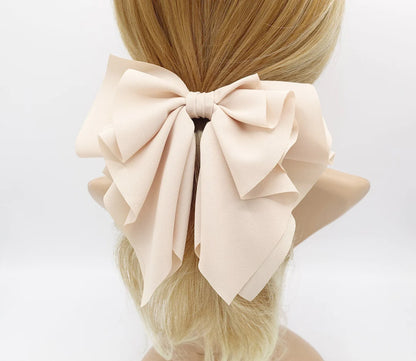 Romance chiffon hair bow