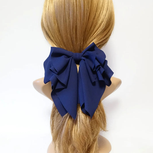 Romance chiffon hair bow