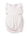 PETITE PLUME : Pink Striped Bubble Romper