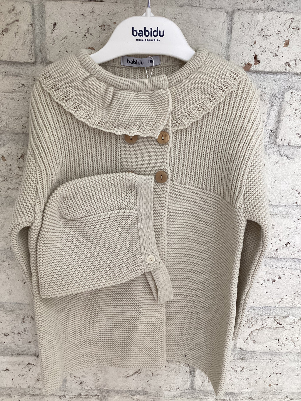 BABIDU : KNITTED COAT + BONNET