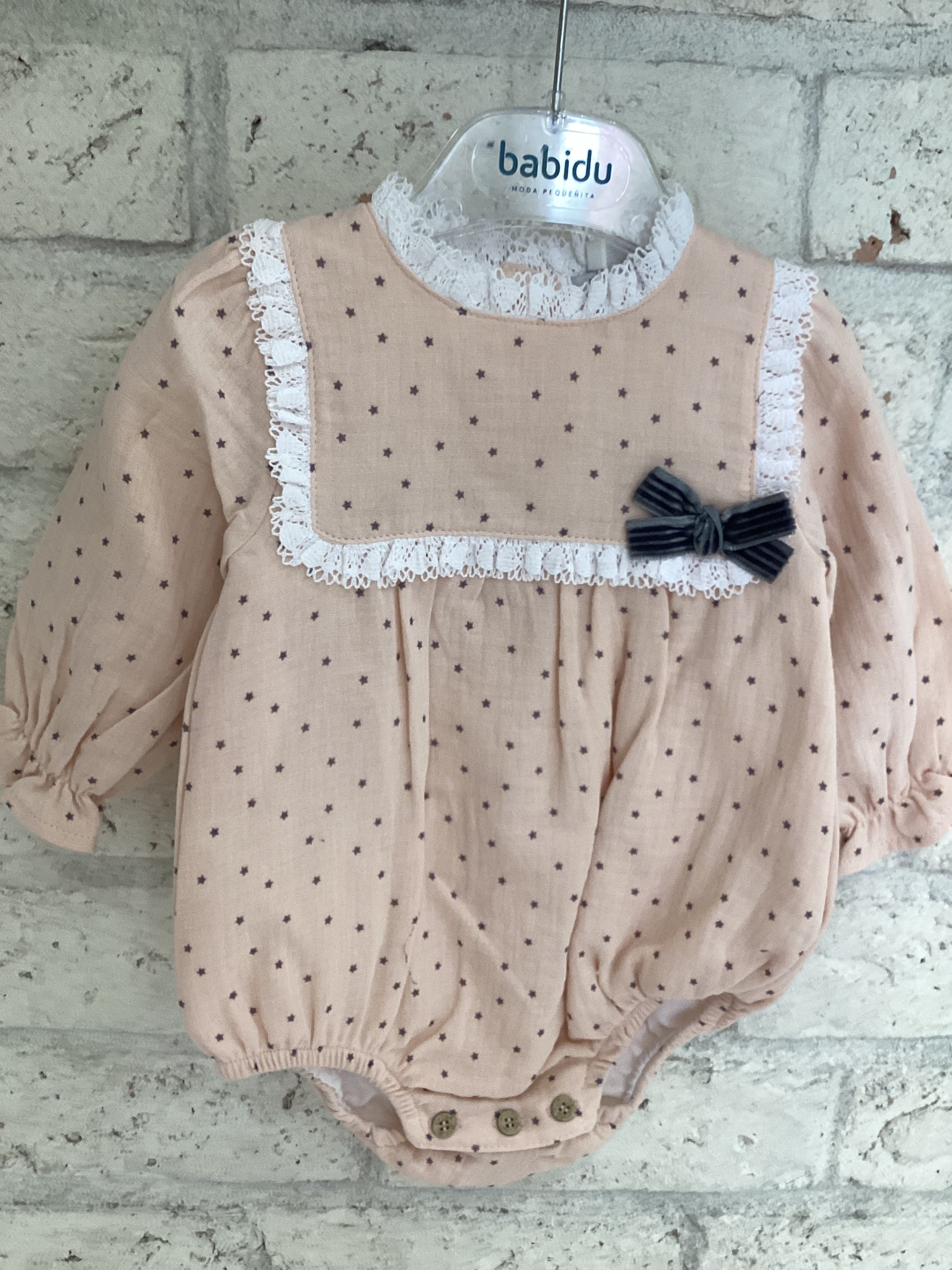 BABIDU: 100% COTTON WOVEN ROMPER