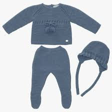 Sweater Set with Bonnet