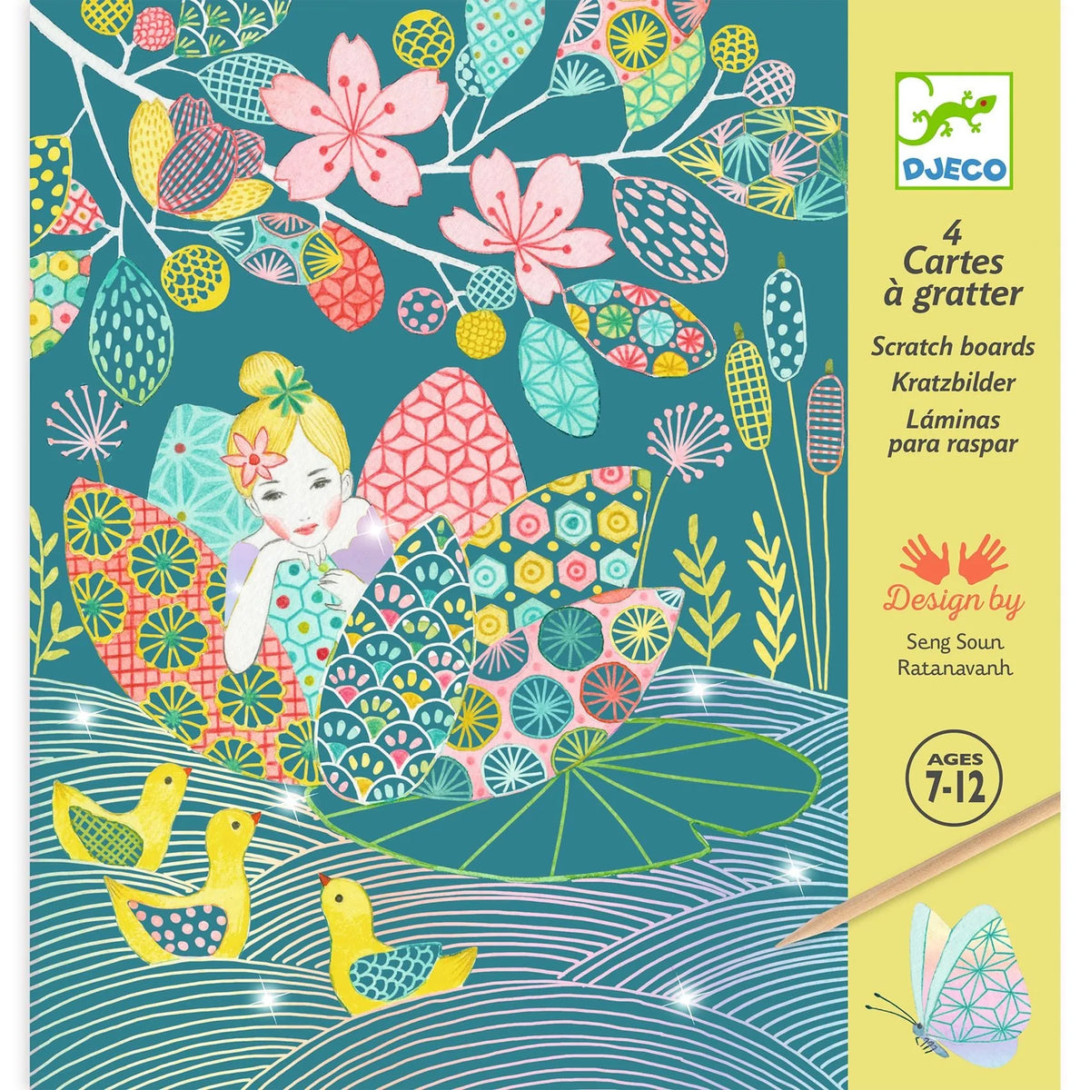 DJECO: PG SCRATCH CARDS THE POND