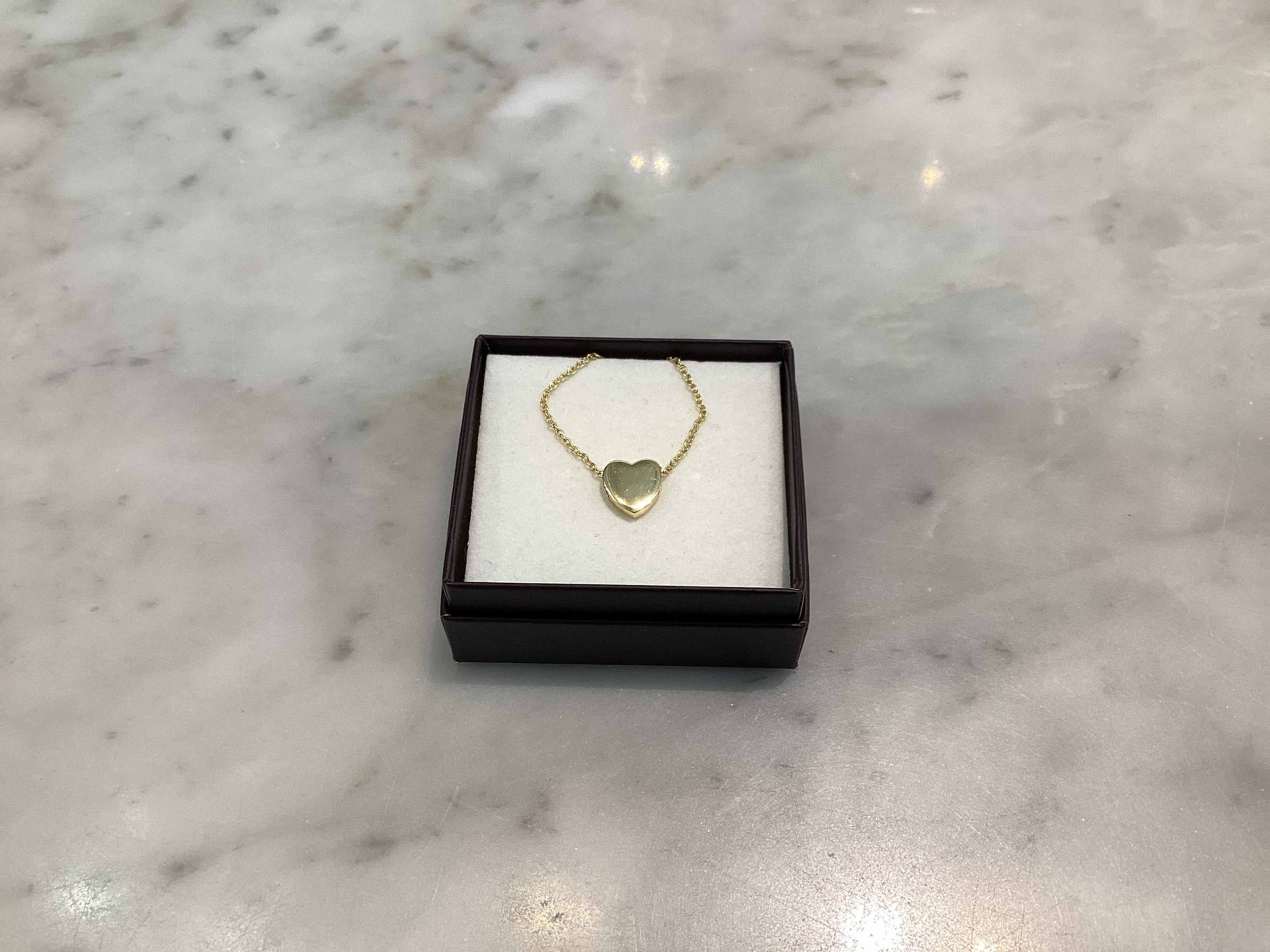 Gold heart