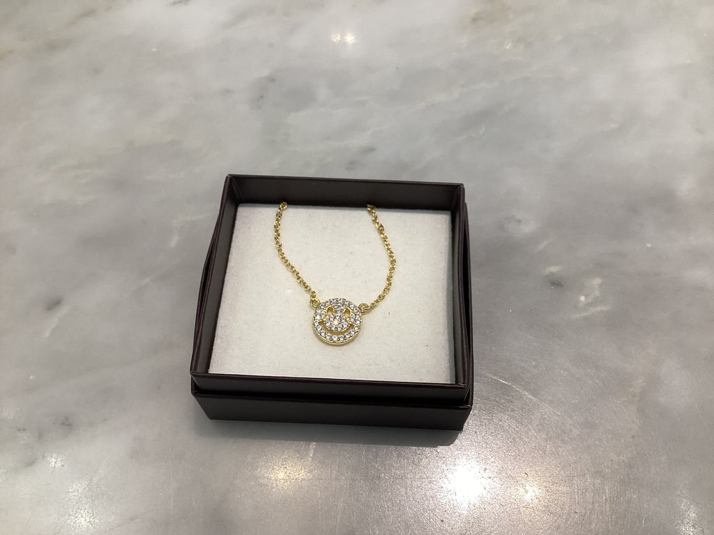 Gold necklaces w/ cz