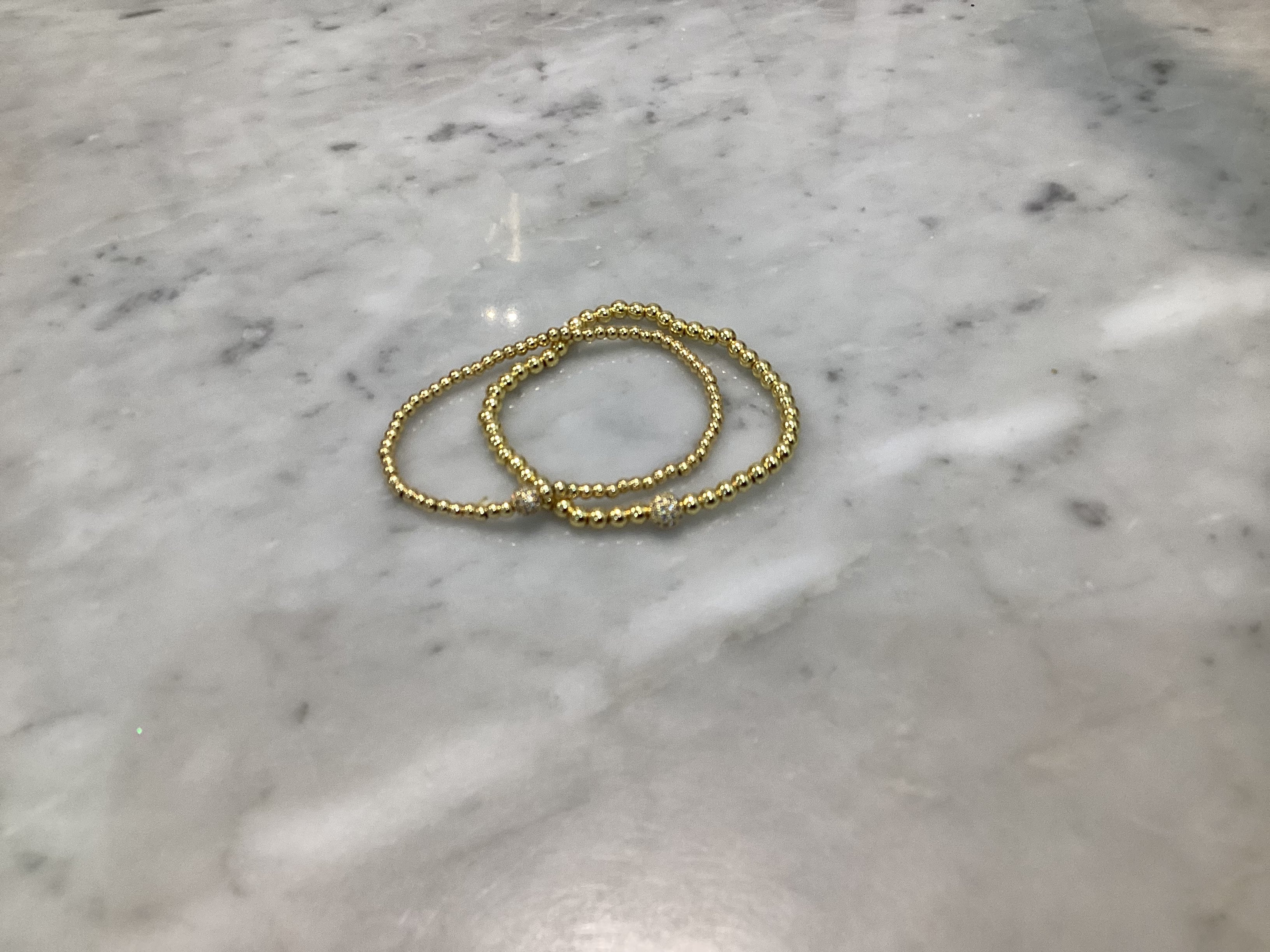 CZ Gold Bracelet