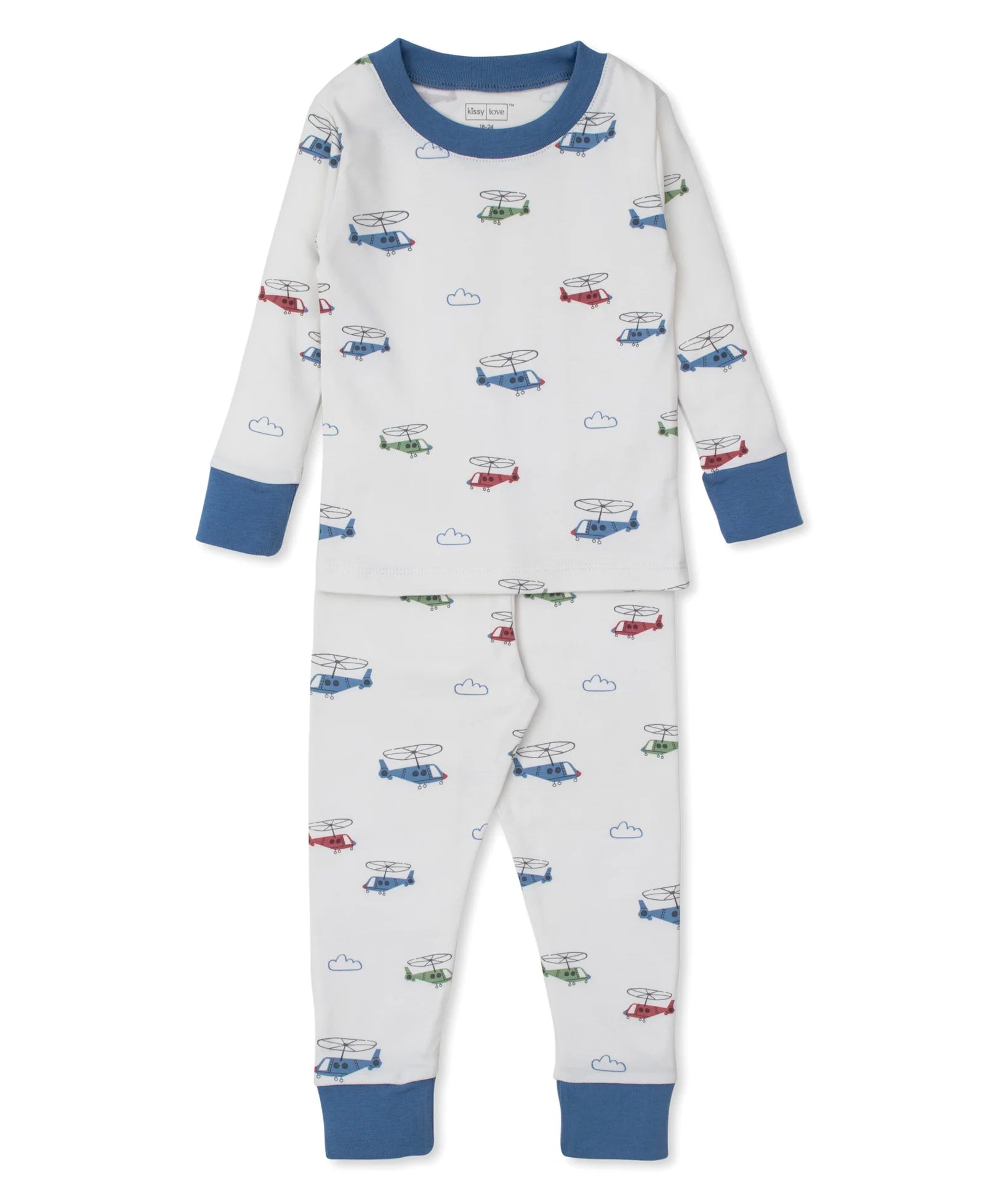 KISSY KISSY : FOOTIE/PAJAMA HELICOPTER