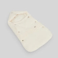 PAZ RODRIGUEZ: “PAZ V25” Knit Newborn Baby Nest in Cream