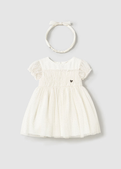 MAYORAL: MINI TULLE JURK GIRLS DRESS