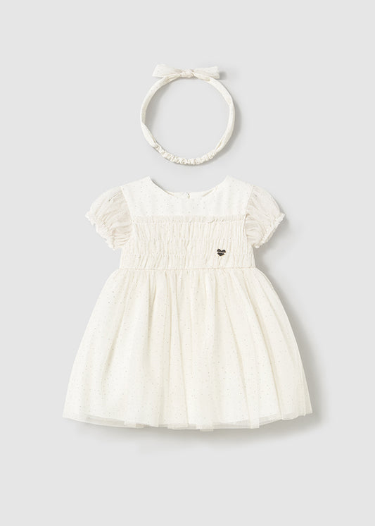 MAYORAL: MINI TULLE JURK GIRLS DRESS