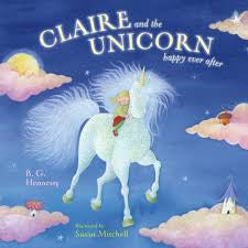 YOTTOY: Claire and The Unicorn Hardcover Book