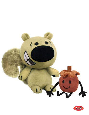 YOTTOY: Zoom Squirrel 5” & Acorn 3” Plush