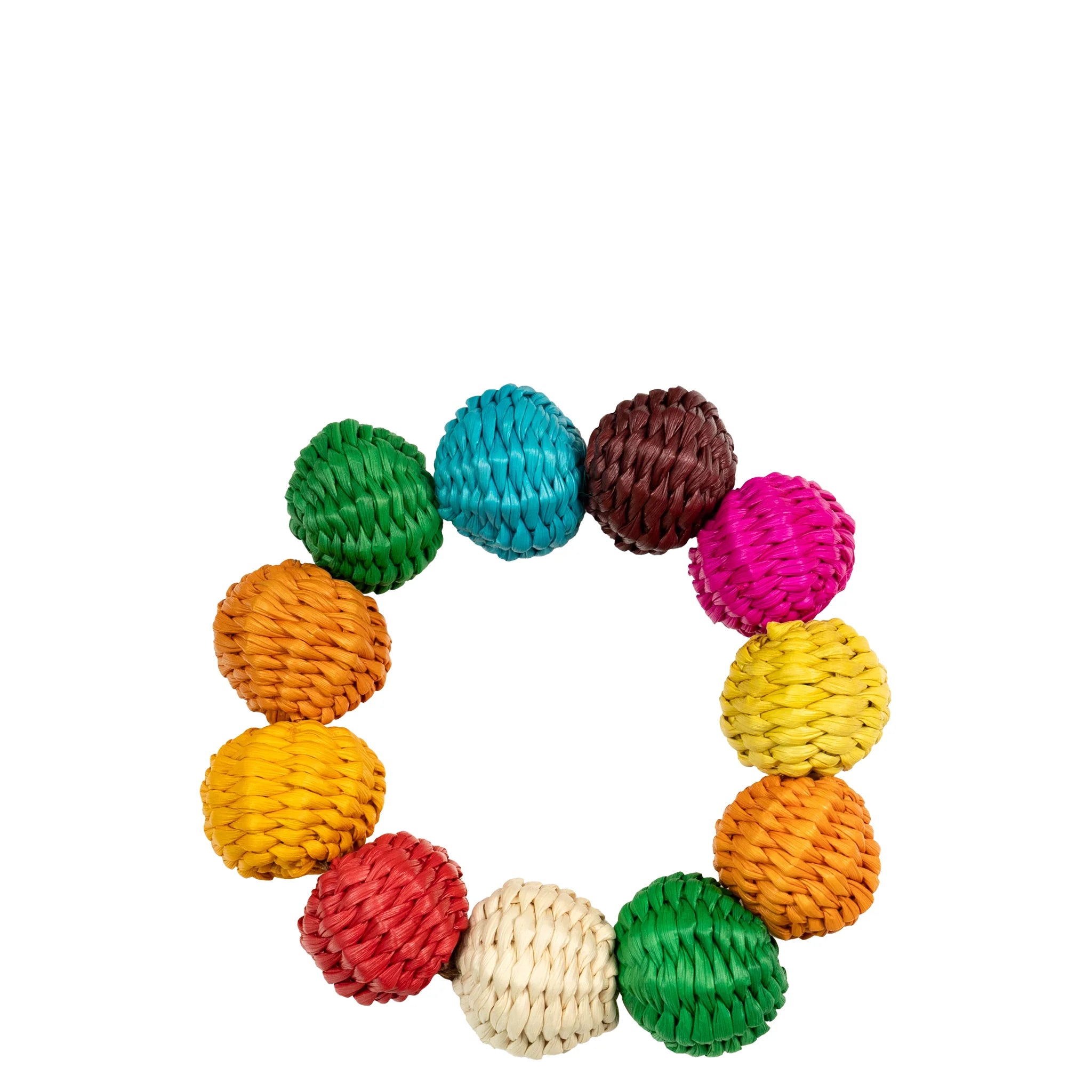 CORO CORA: Mini Balls Napkin Ring-Citrus