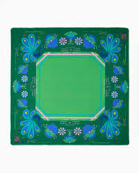 OH MY MAHJONG: Birdie Green Mahjong Mat
