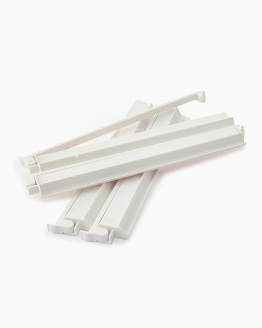 OH MY MAHJONG: White Acrylic Rack & Pusher Set