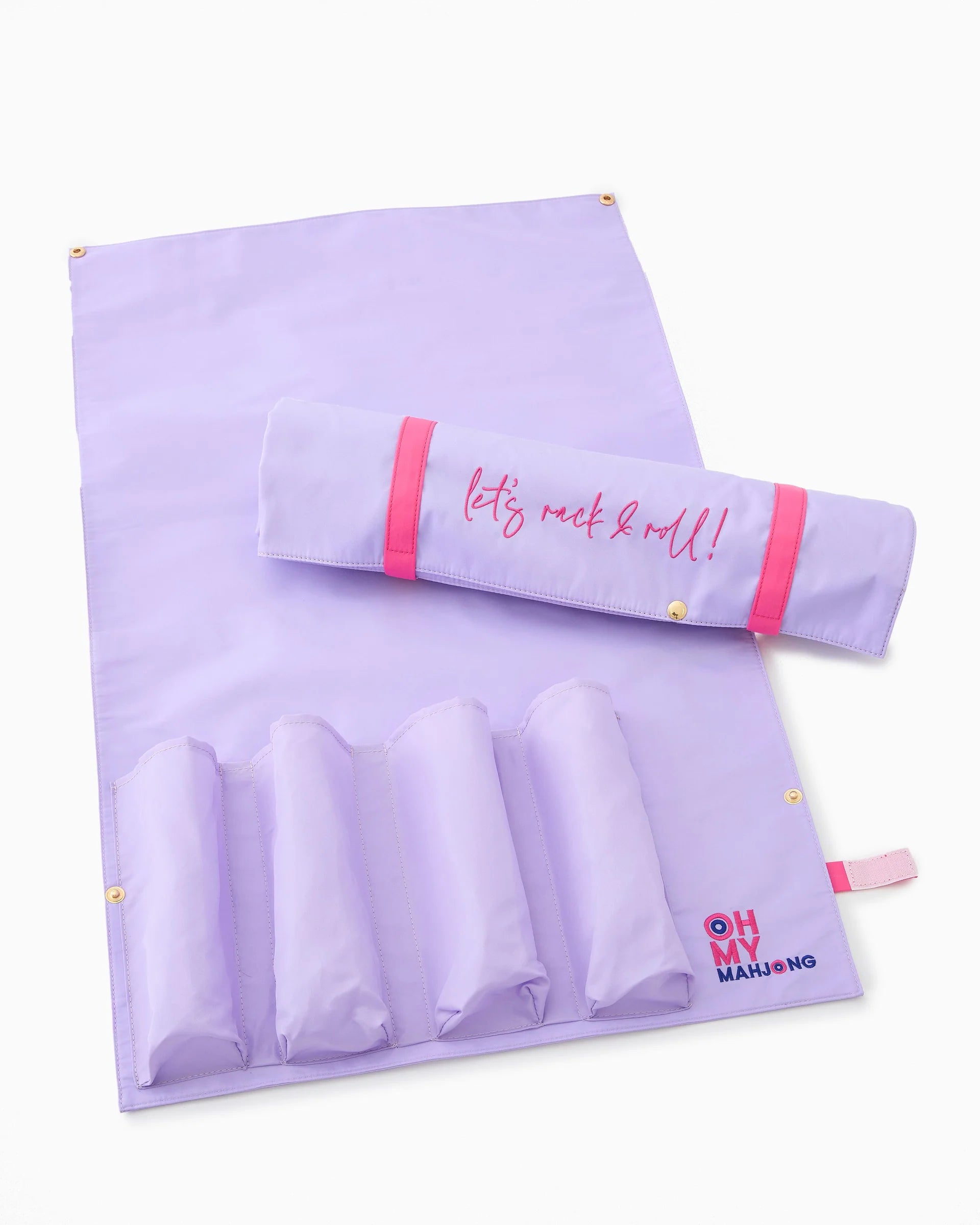 OH MY MAHJONG: Lilac Let’s Rack & Roll Bag
