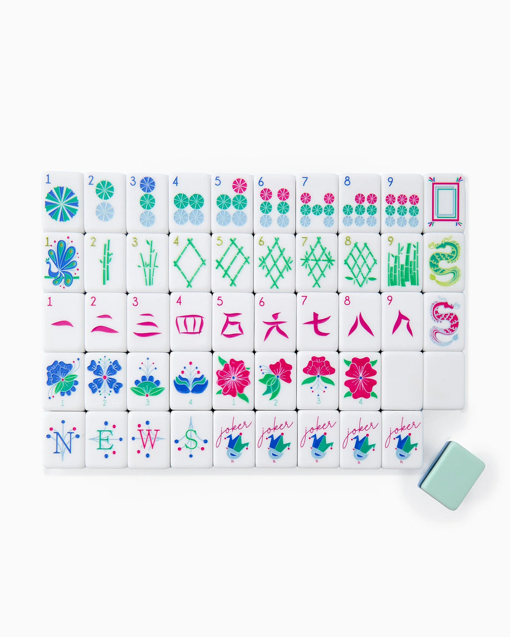 OH MY MAHJONG: Birdie Majhong Tiles