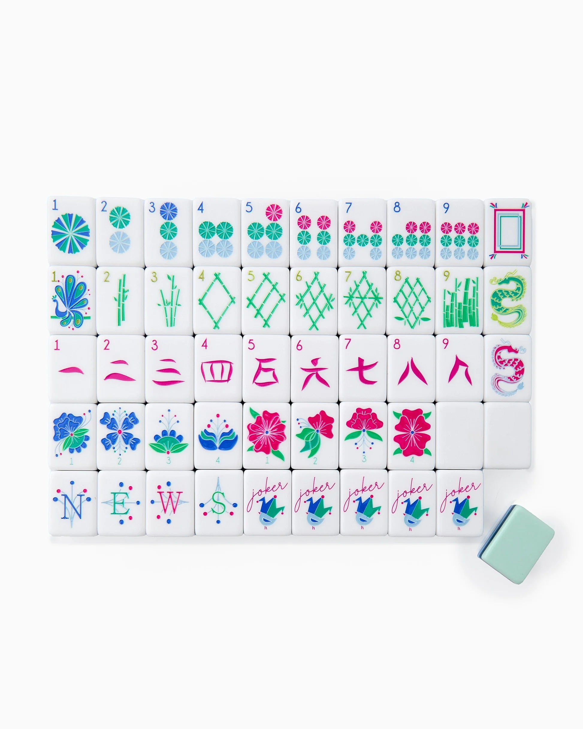 OH MY MAHJONG: Birdie Majhong Tiles