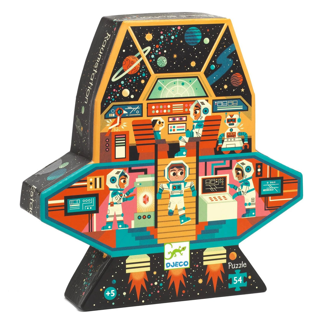 DJECO: Silhouette Space Station 54pc