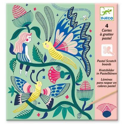 DJECO: PG Scratch Cards Garden