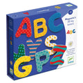 DJECO: Wooden Magnets 38 Big Letters