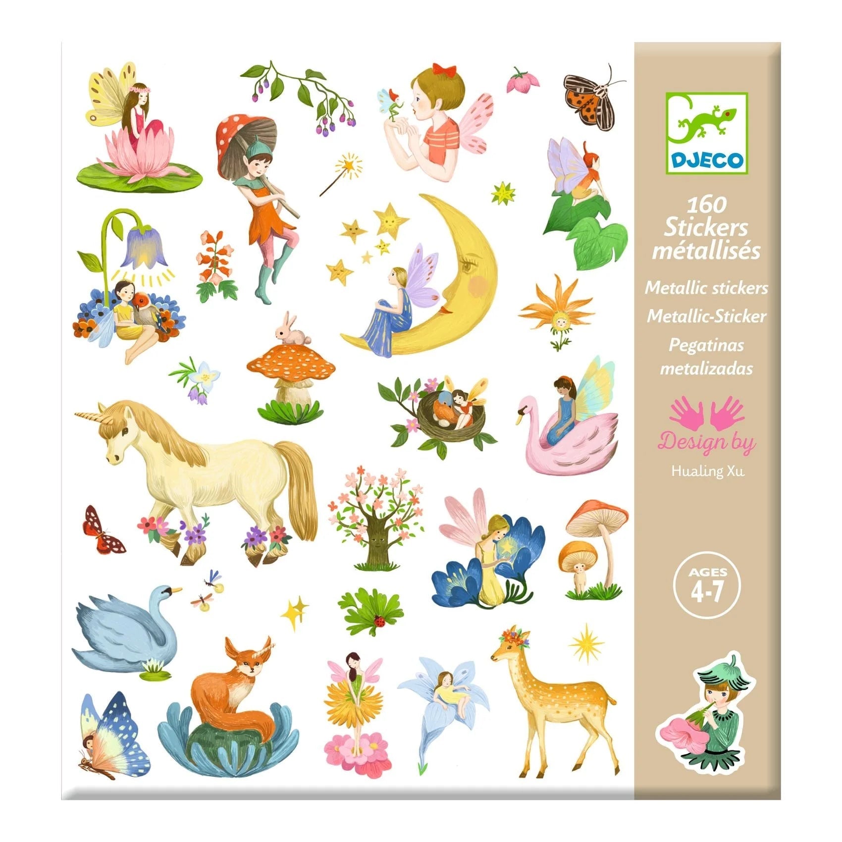 DJECO: PG Stickers Fantasy