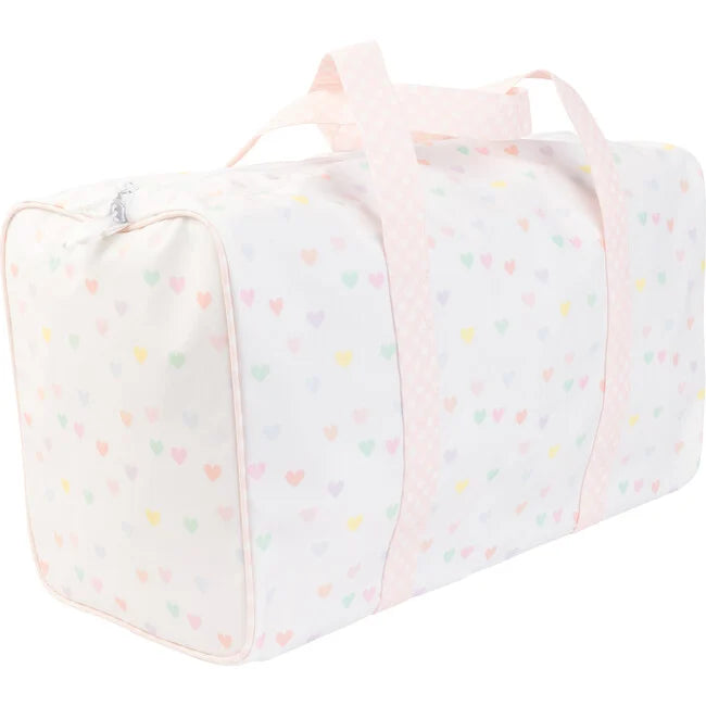 APPLE OF MY ISLA: DUFFLE BAG HEARTSvb