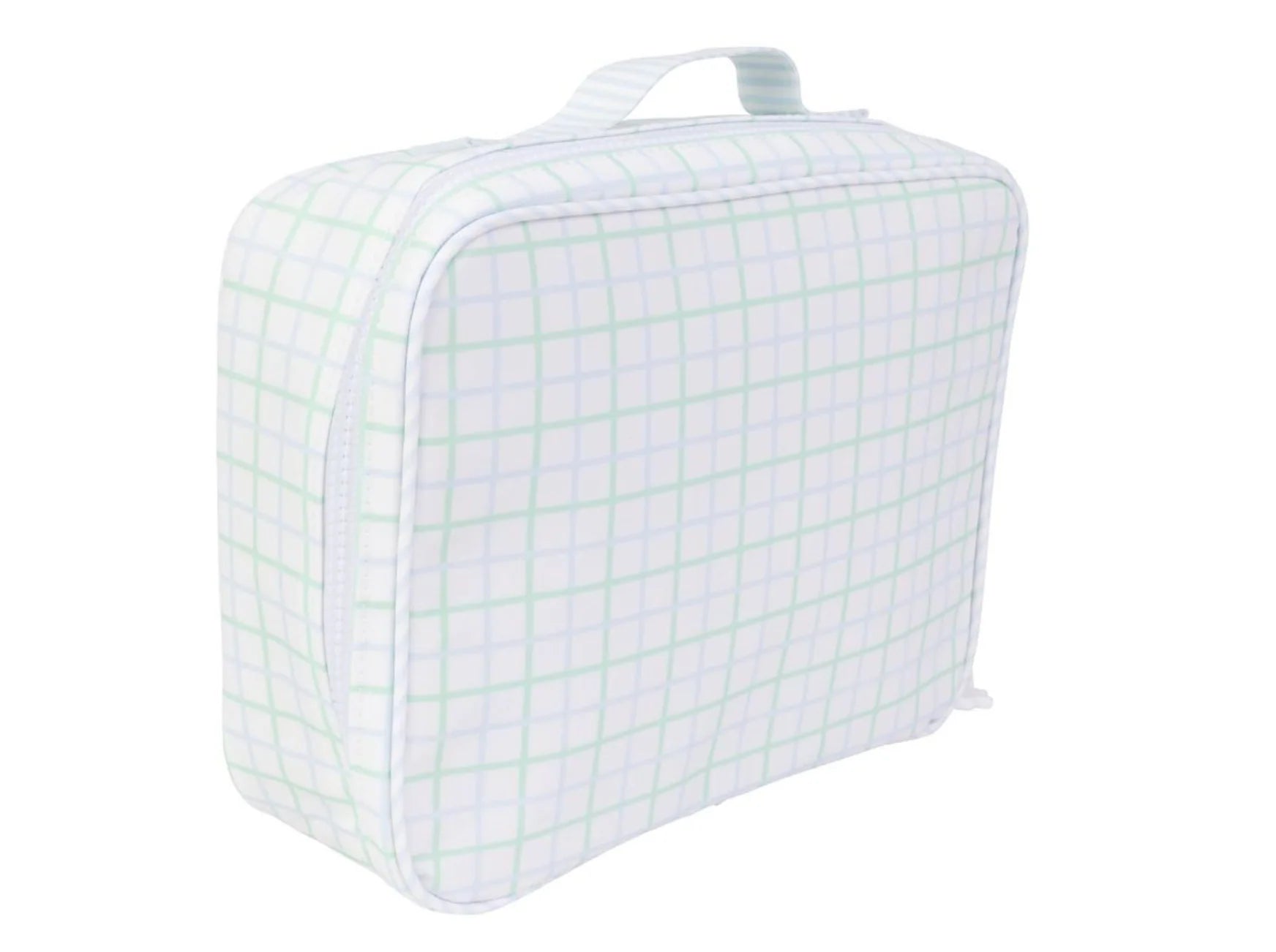 APPLE OF MY ISLA: The Lunchbox-Blue/Green Windowpane