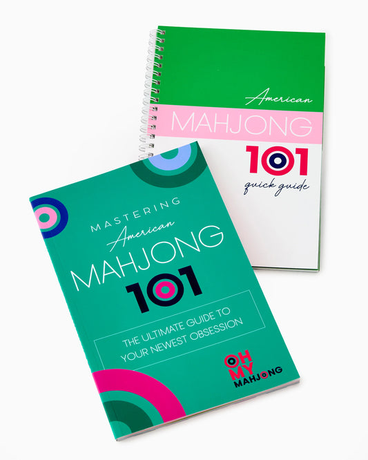 OH MY MAHJONG: American Mahjong 101 & Quick Start Guide Book Bundle