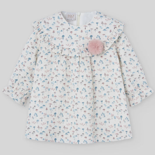 PAZ: VESTIDO NEWBORN DRESS “SETITAS”