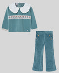 PAZ: KNIT INFANT SWEATER SET