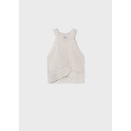 MAYORAL: Cream Knit Top