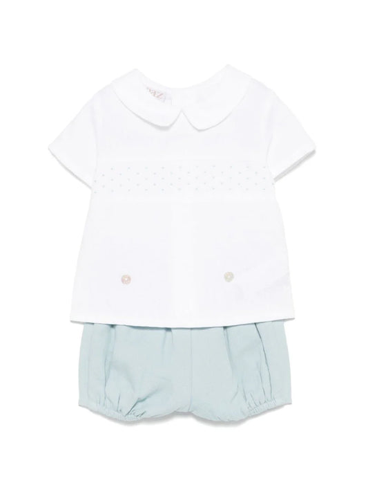 PAZ RODRIGUEZ : “SERAN” BOYS WOVEN BLOUSE W BLOOMER