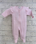 KISSY KISSY: Sweet Homecoming Jacquard Footie w/ Zip