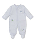 KISSY KISSY: Light Blue Footie STR