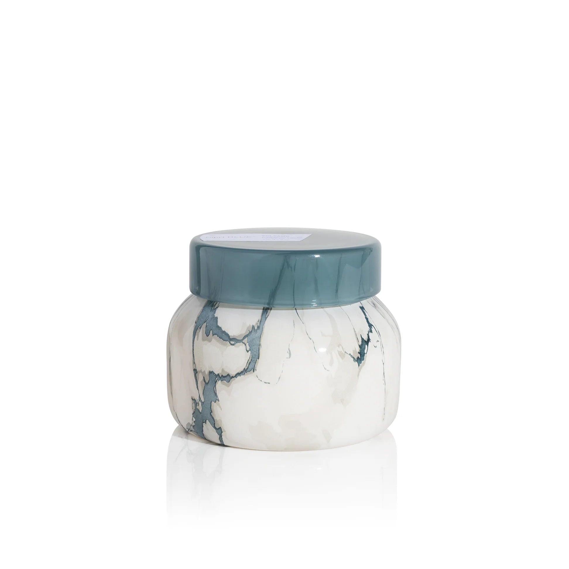 CAPRI BLUE: MODERN MARBLE PETITE CANDLE