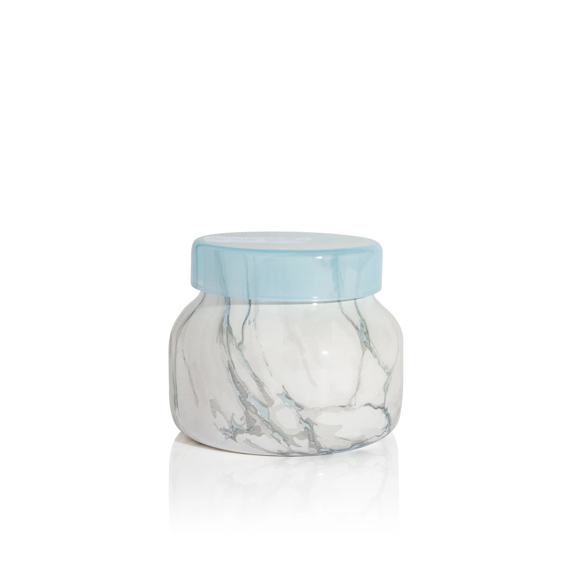 CAPRI BLUE: MODERN MARBLE PETITE CANDLE