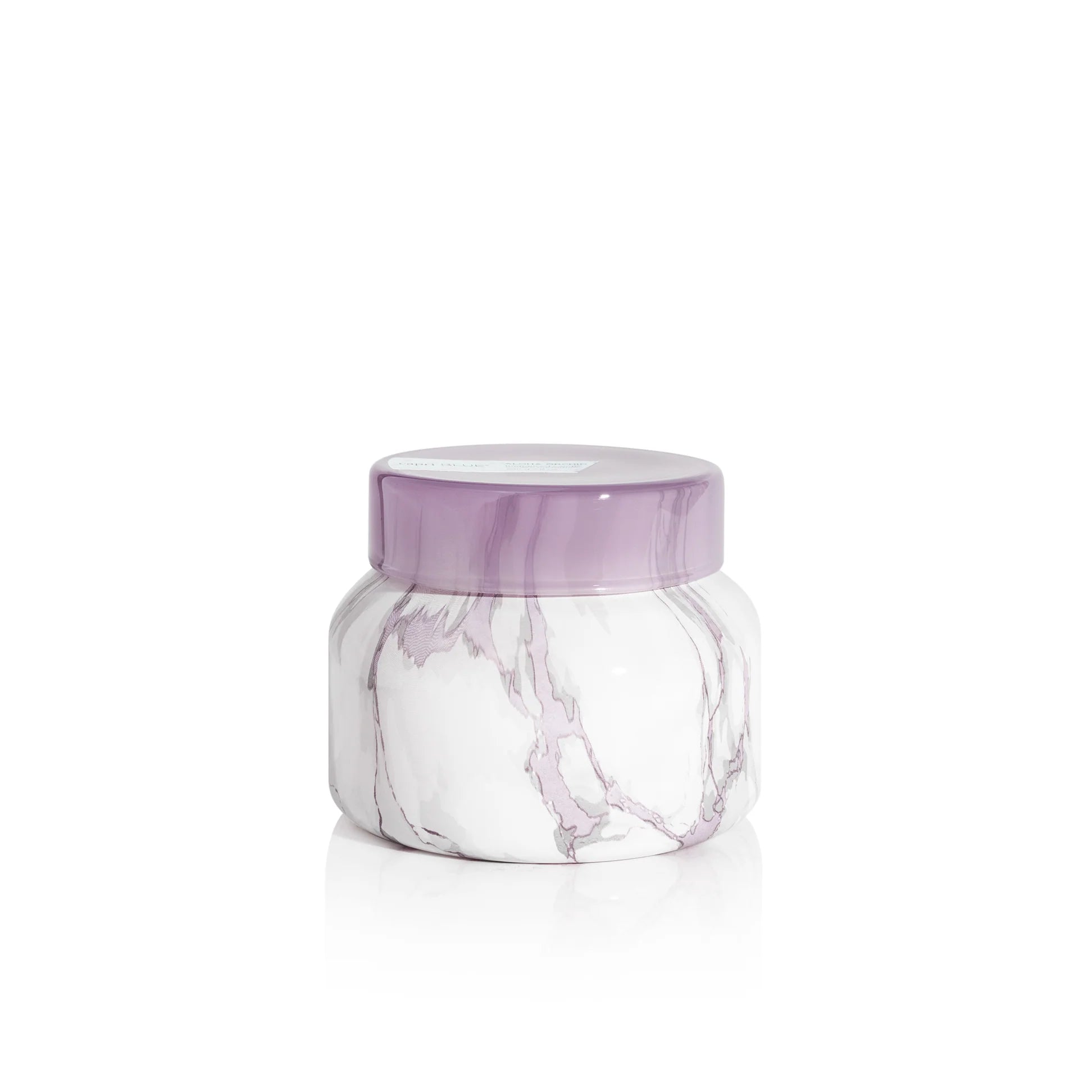 CAPRI BLUE: MODERN MARBLE PETITE CANDLE